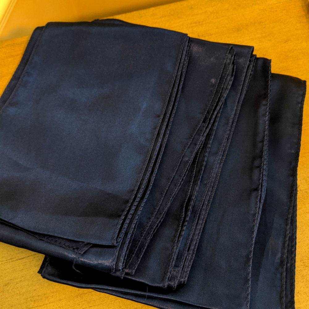 Blue Party Chair Sashes